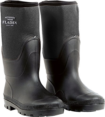 SportsCentre Fladen Authentic Wear Neoprene Boots - Black, Size 10/44