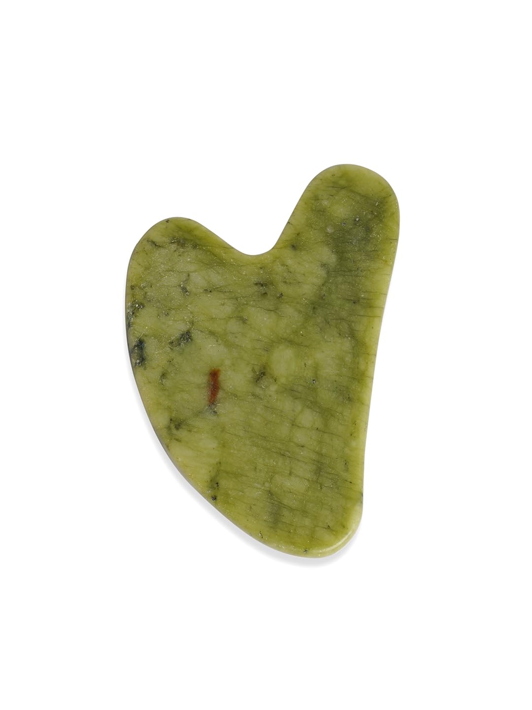 Bungalow Beauty Gua Sha Facial Massage Tool, Green Jade 1