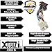 Xtenzi Car Radio ISO Wire Harness Compatible with Toyota Tacoma 2005-2020, RAV4 1996-2009, Tundra 2004-2018 Subaru 2014-2019 Stereo Cable Plug XT1761-12