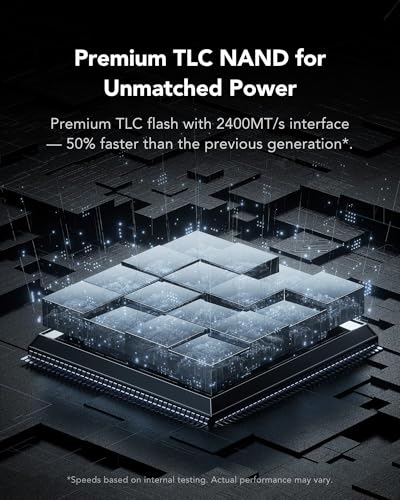 Image of Lexar ARES 4TB SSD, M.2 2280 PCIe Gen4x4 1.4 Internal NVMe SSD, Up to 7,400MB /s Read & 6,500MB /s Write, Internal Solid State Drive for PS5, PC, Laptop, Gamers, Creators, Professionals