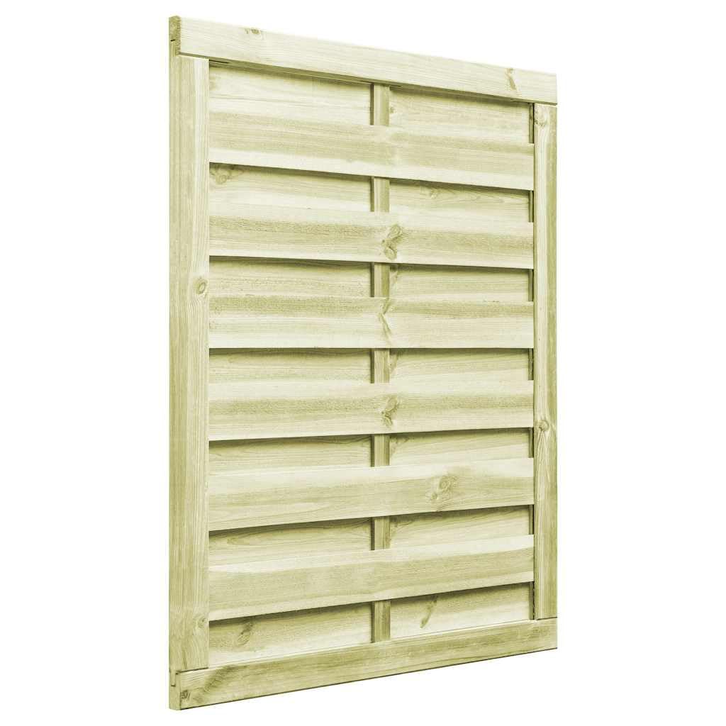 Brama ogrodowa z drewna sosnowego, impregnowana, 100 x 125 cm, zielona