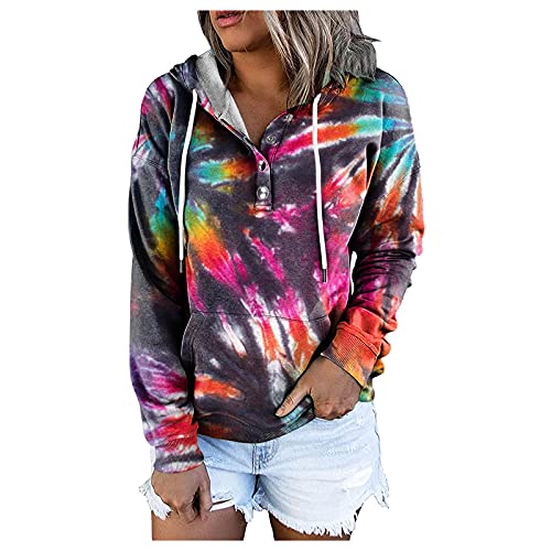 Hoodies for Women Pullover, Novelty Hoodies Clearance Off Shoulder Sweatshirts Soft Floral Print Tunic Tops To Wear With Leggings Fall Graphic Tees for Women Purple