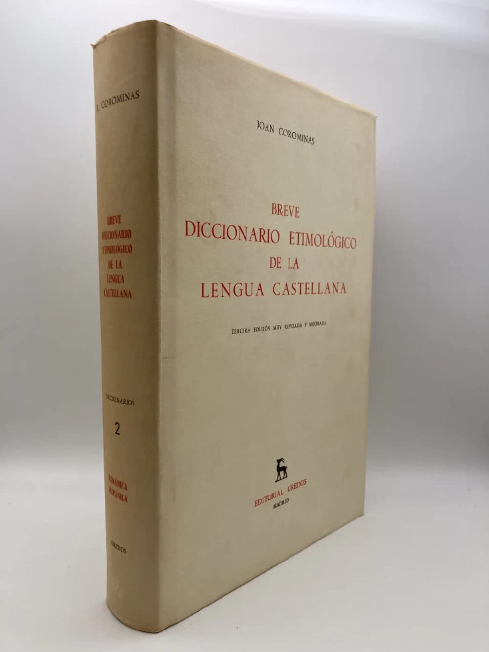 Breve diccionario etimologico lengua cas: 010