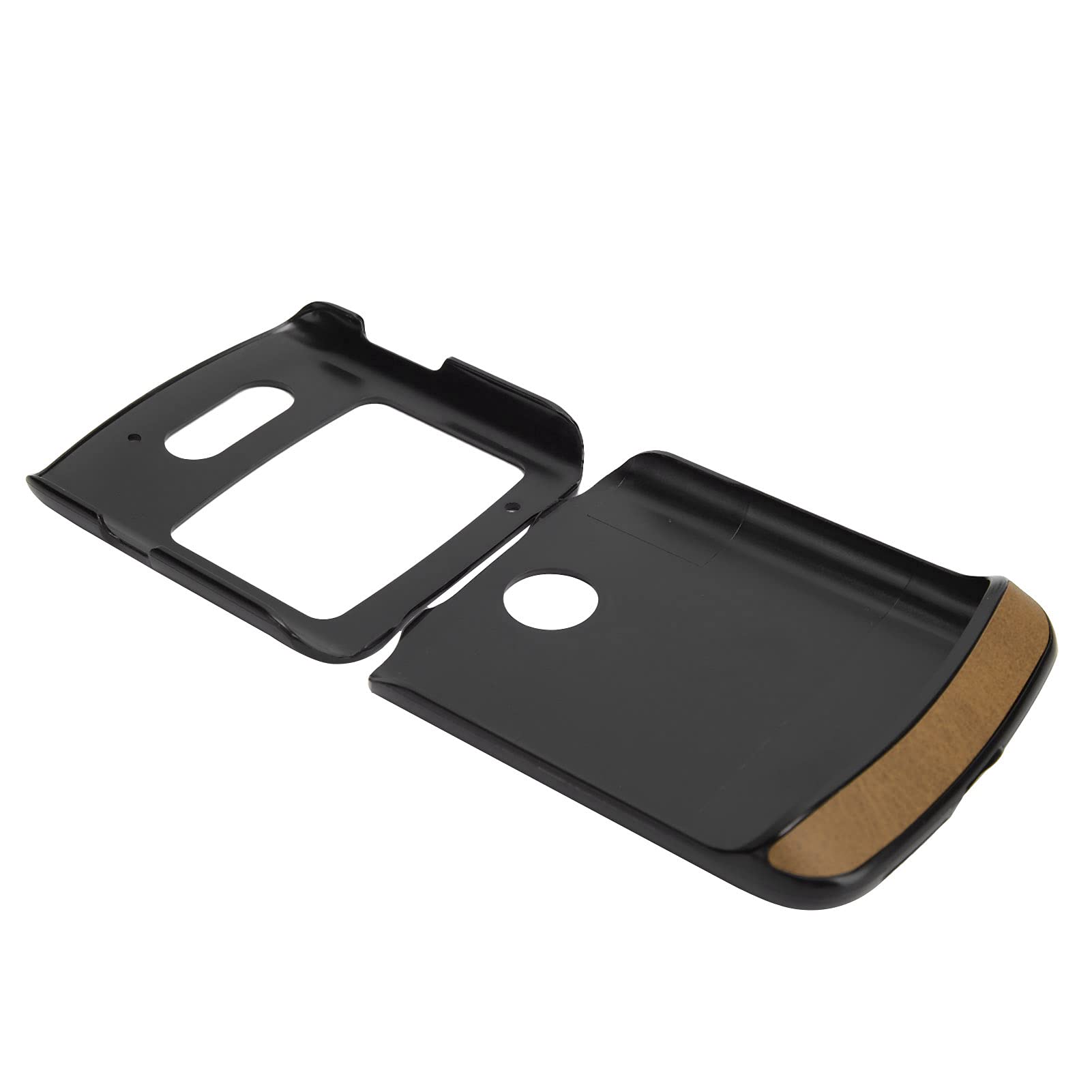 Wakects Fodero in Pelle per Razr 5G 2020, Marrone (BROWN)