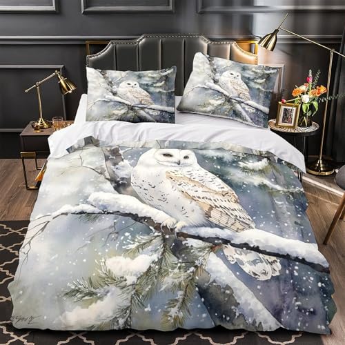 Parure de lit king size microfibre de luxe imprimée 3D