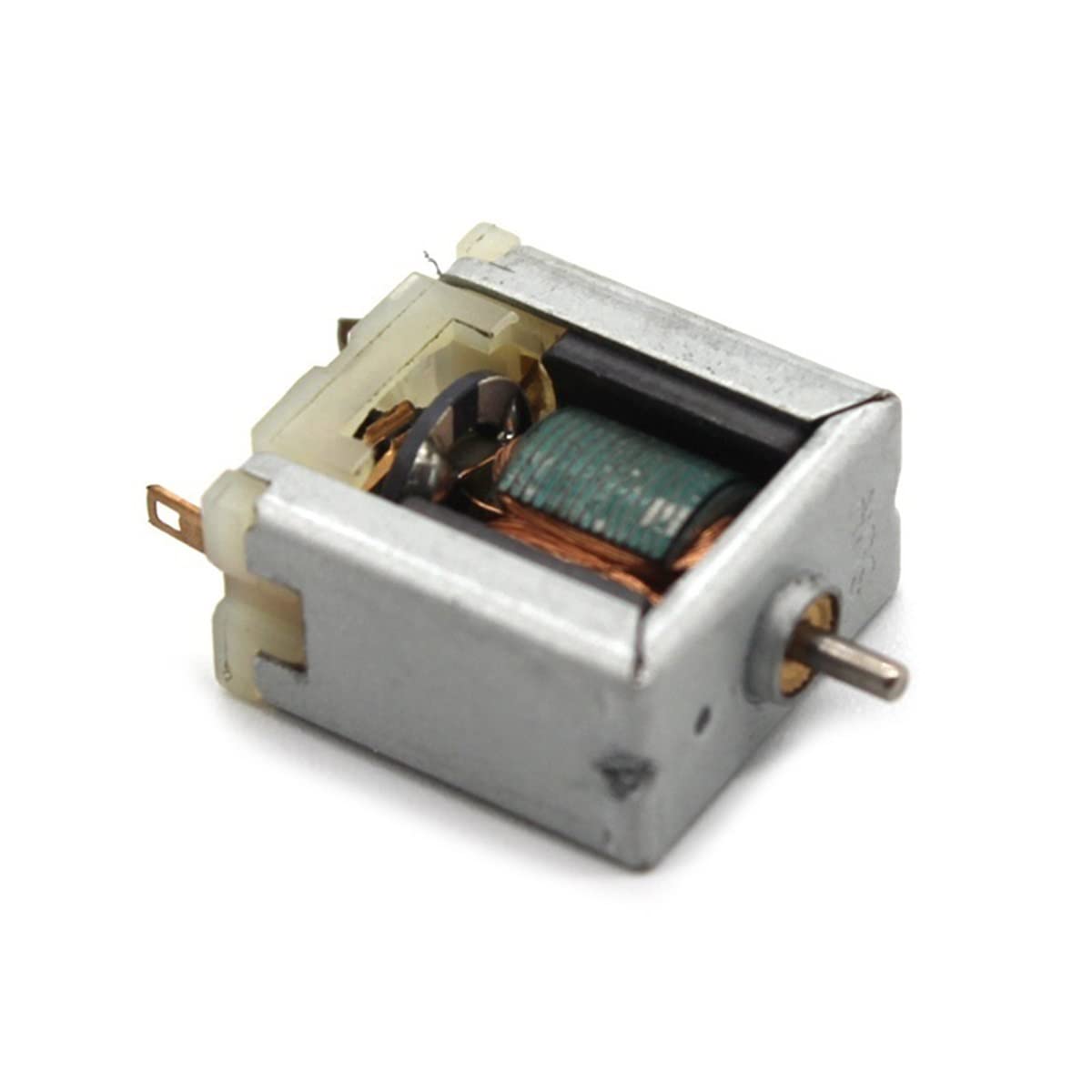 LWOMAN hobby torque DIY Handmade Toy Motor, Science Experiment Motor, 020 Small Motor Without Shell, 3V 13000RPM Small DC Motor Engine Science