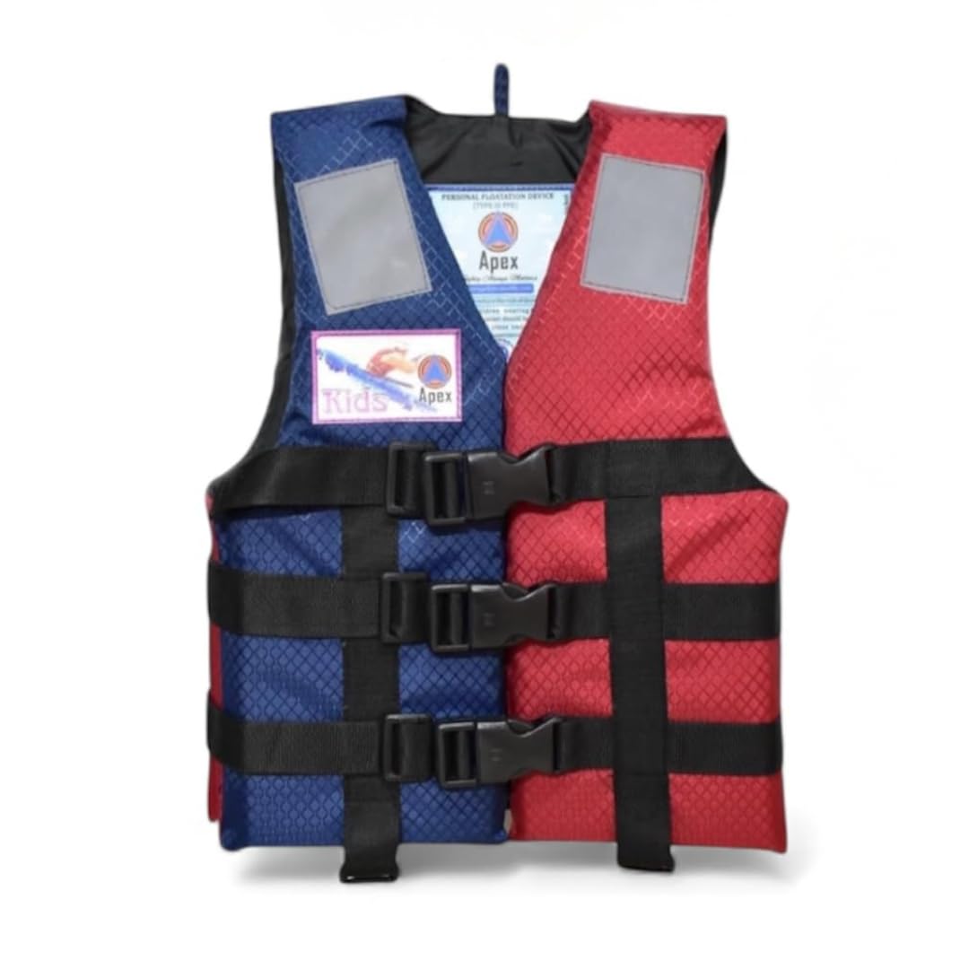Apex Kids Swimming Safety Life Jacket Dual Colour-image-33