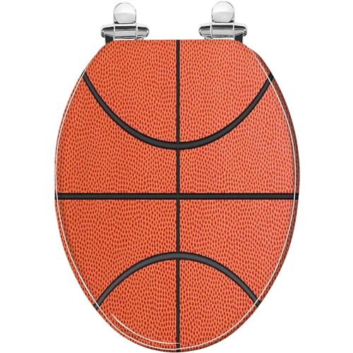 Commercial Quality Elongated Toilet Seat with Stainless Steel Hinges Post & Self Sustaing Hinges44; Biscuit & Linen