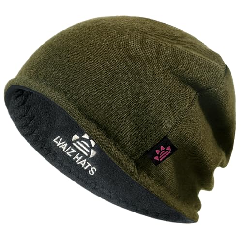 Bonnet d'hiver contre le froid aux oreilles en tricot doublé polaire