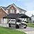 12x20 FT Heavy Duty Carport, Outdoor Portable Car Canopy Garage, Galvanized Steel Frame, UV-Resistant Waterproof PE Tarp Shelter for Vehicles, Boats, RVs, Driveway Carport, Gray