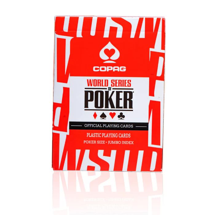 CASINOKART COPAG WSOP Playing Cards- World Series of Poker, Red (B0C8HZ77R4) Amazon Price History, Amazon Price Tracker