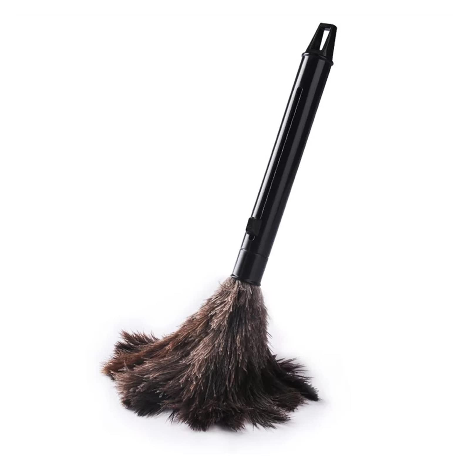 KFGISD, Household Ostrich Car Dust Sweeping Artifact Cleaning Tool Chicken Dusting Soft Brush Handle,Feather Duster