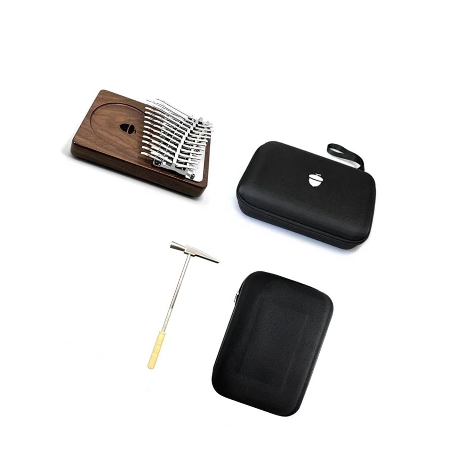 Set Di Strumenti Musicali Kalimba Strumento Portatile A Tastiera Kalimba Cromatico Da 24/34 O 41 Tasti Di Do Maggiore(24 Keys)