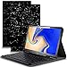 Produktbild IVSO Tastatur Hülle für Samsung Galaxy Tab S4 T830/T835,[QWERTZ Deutsches], Slim PU Fronthalterung Hülle mit Abnehmbar Tastatur für Samsung Galaxy Tab S4 T830/T835 10.5 Zoll 2018, Ink Constellation