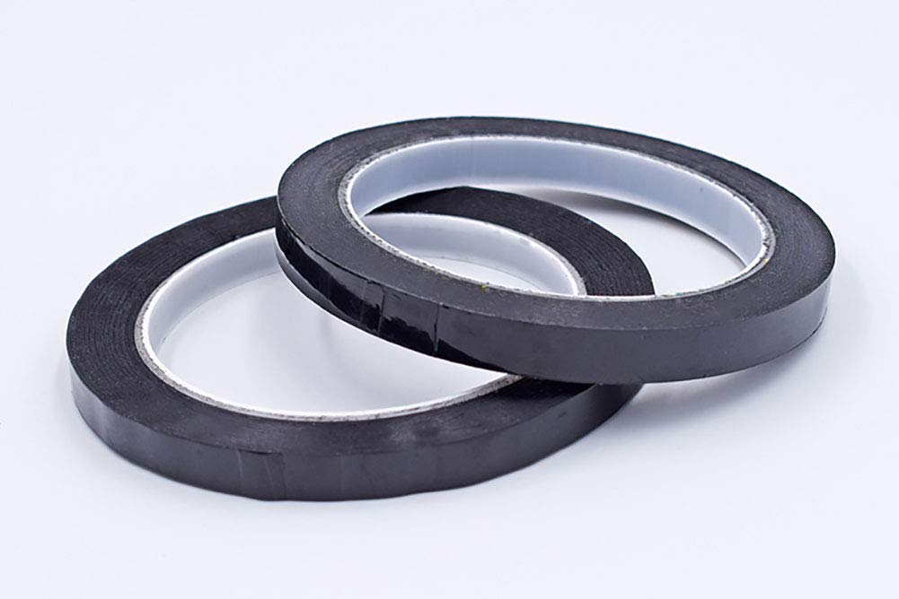 Cinta Borrado Seco 6 Rollos Cinta Adhesiva Fina Para Pizarra Blanca - 5mm Ancho, 72 Yardas Por Rollo | Para Arte Y Manualidades Cinta De Artista