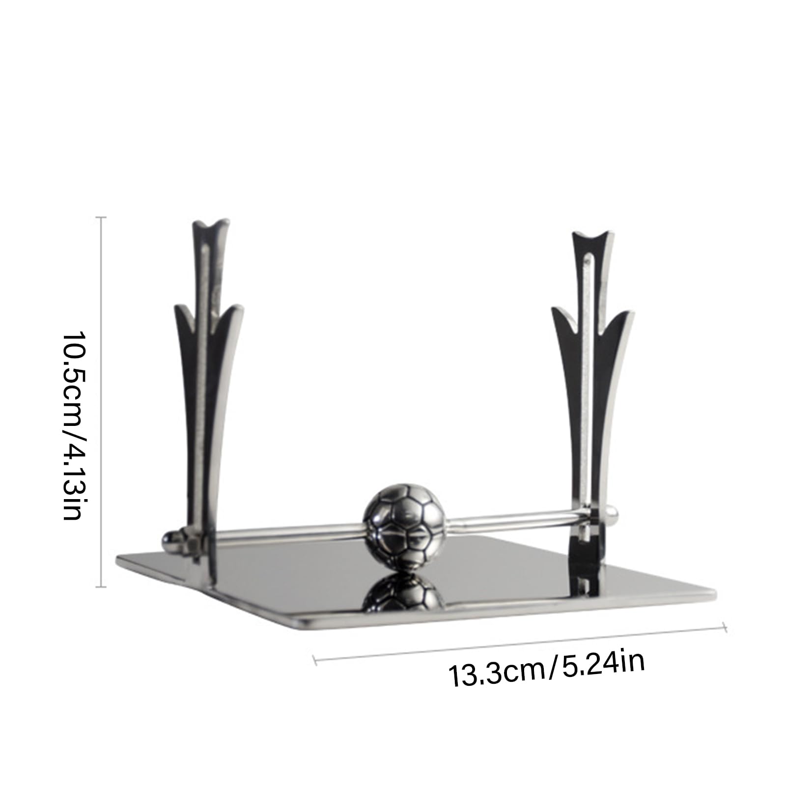 Portarotolo quadrato in acciaio inox