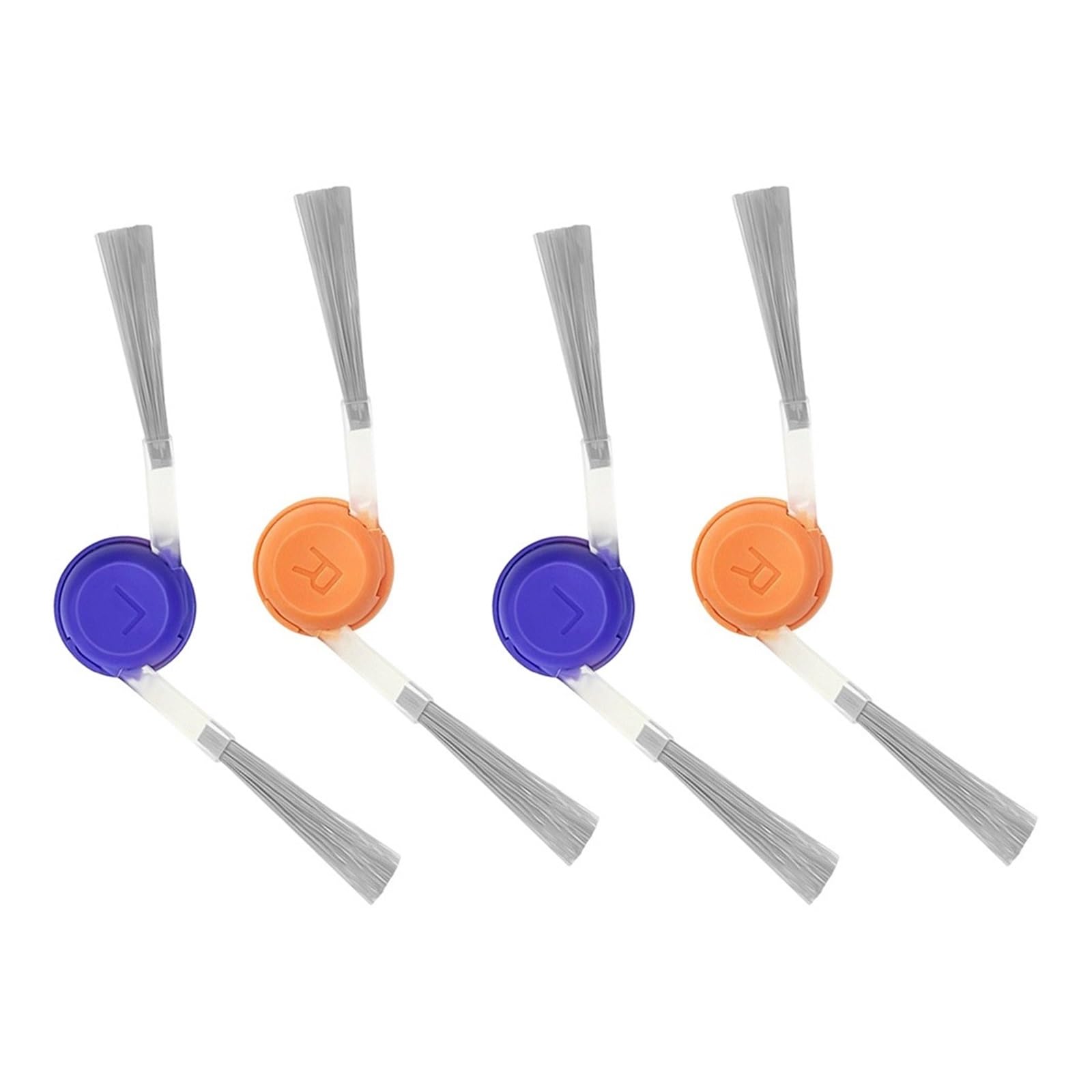 PANDIVNSKDK Side Brush Replacement ，Compatible For Narwal， Compatible For FREO ，Pro Z10 Ultra Robot Vacuum Nylon Bristles Corner Sweeping Spare Parts Kit(4PCS)