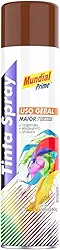Tinta Spray Uso Geral 400ml, MUNDIAL PRIME, Marrom, AE01000073