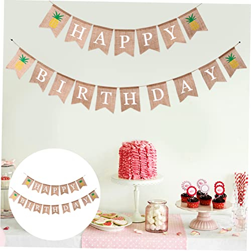 Abaodam 1Pc Letras De Lareira Alta Enfeite De Aniversário De Outono Banner Feliz Ação De Graças Para