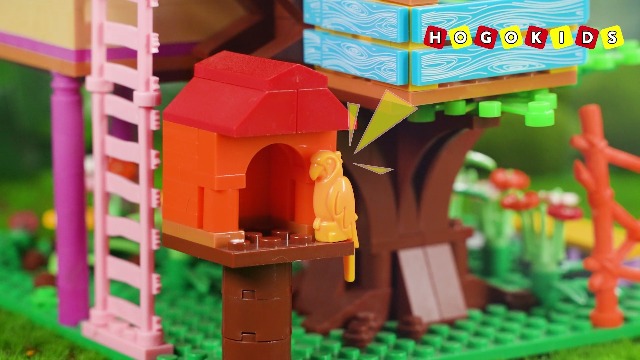 Sitodier Big Treehouse Building Blocks Set – 809PCS Forest-Themed Kit With Animals, Pool & Camp Accessories – Creative Gift For Kids 8-12