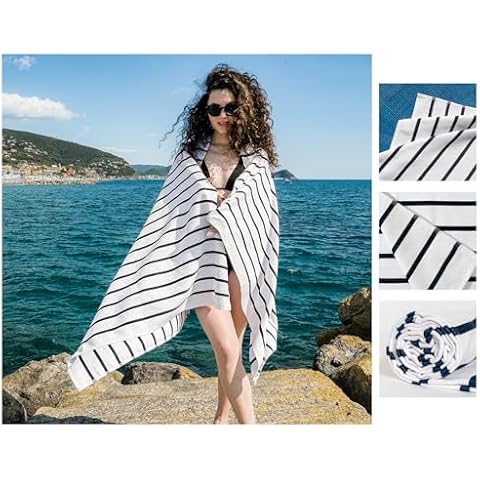 Serviette de Plage runico en Coton Cover
