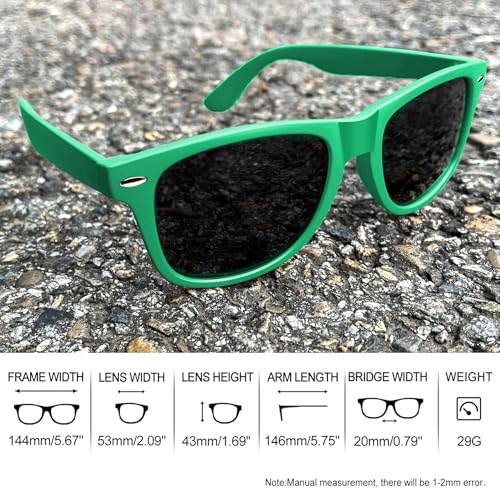 Image of Joopin Square Sunglasses Polarized UV400 Designer Sun Glasses Men Women