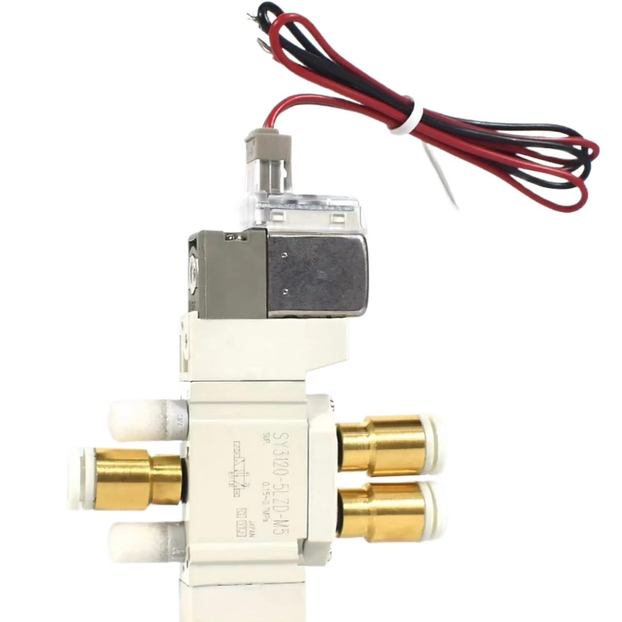 Électrovanne pneumatique SY3420-6LZD-C4 distributeur 3 positions DC12V pour vérin pneumatique ø4