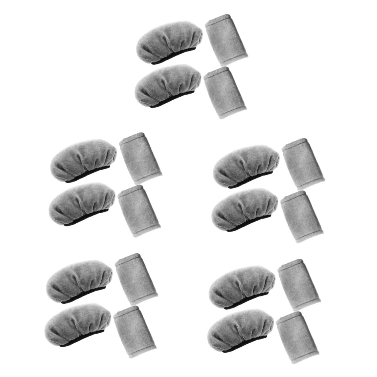 TOVINANNA Sets Non-Slip Crutch Pads Set Armpit Cover Walking Stick Accessories Soft Underarm Crutch Covers