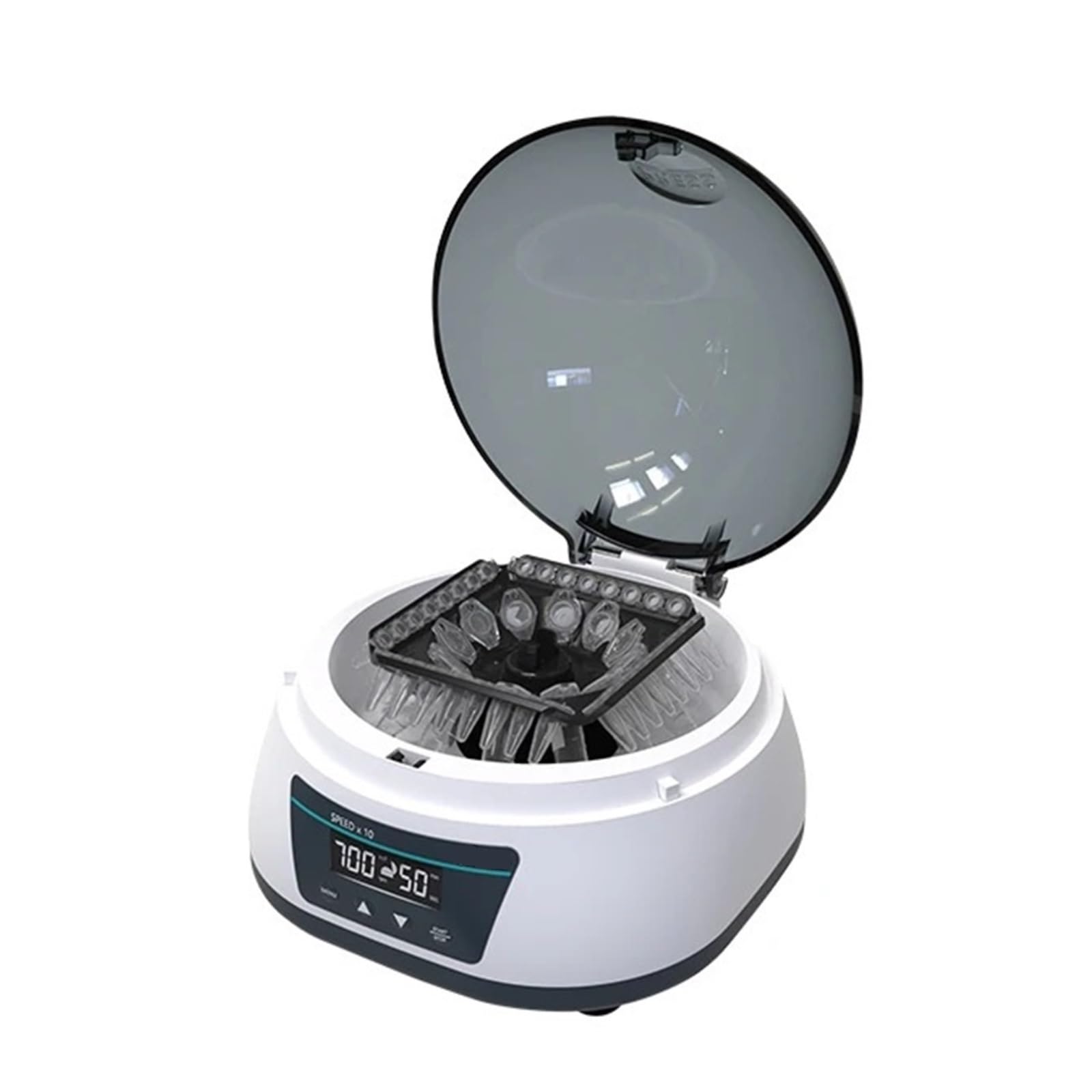Centrífuga de mesa, Mini Máquina Centrífuga De Laboratorio Pcr Digital, Velocidad Ajustable 7000 Rpm For Tubo Centrífugo Y Microrecolección Sangre | MC-7Pro(7000rpm)
