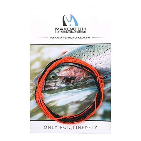 MAXIMUMCATCH Angelschnur Tenkara Schnur, Geflochtene Nylon-Schnur in 11/12/13 FT Cover