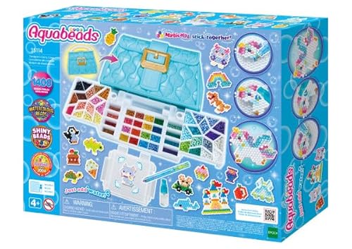 La mallette des créatifs AQUABEADS 1400 perles Dès - vue 2