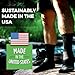 Wrightsock Merino Coolmesh II Crew Hiking Socks for Men and Women – Cushioned, Eco-Friendly and Anti Blister Socks with our Patented Double Layer Design - American Made, No Blisters Guaranteed