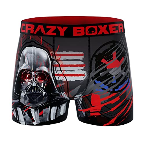CRAZYBOXER Men's Underwear Star Wars Freedom of movement Original Boxer Brief Lightweight (2 PACK)2