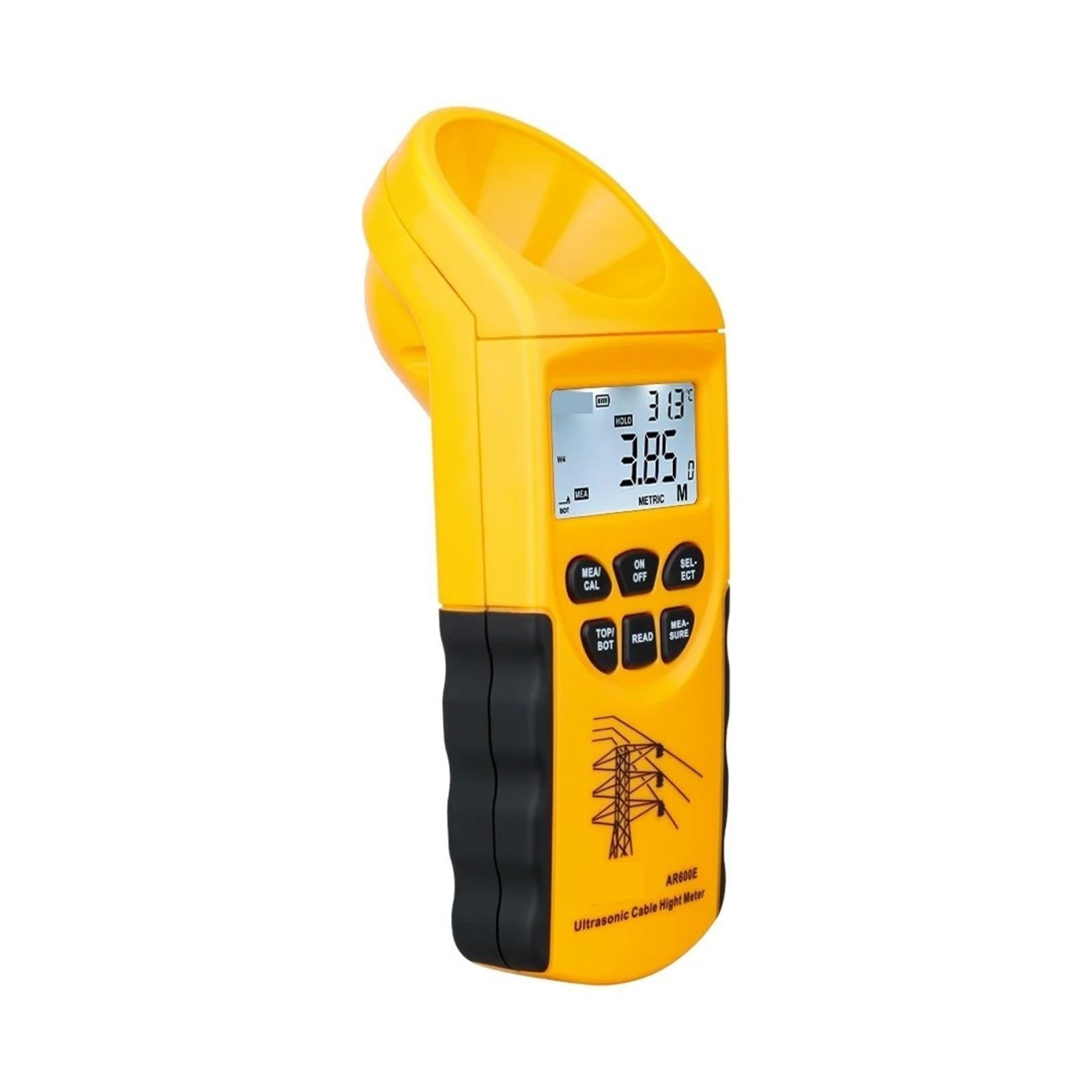 Display LCD for Misuratore Di Altezza Del Cavo A Ultrasuoni AR600E