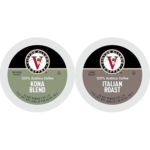 Victor Allen's Coffee Cápsulas K-Cup de mezcla hawaiana e italiana, 80 unidades