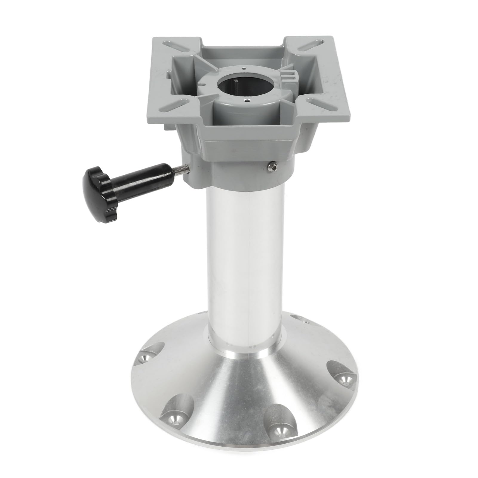 Piédestal de Siège de Bateau Ponton, Hauteur de 335 Mm, Base de Siège de Bateau Amovible Rotative à 360 Degrés pour la Marine Piédestal de Siège de Bateau Ponton, Hauteur de 335 Mm, Base de Siège de Bateau Amovible Rotative à 360 Degrés pour la Marine