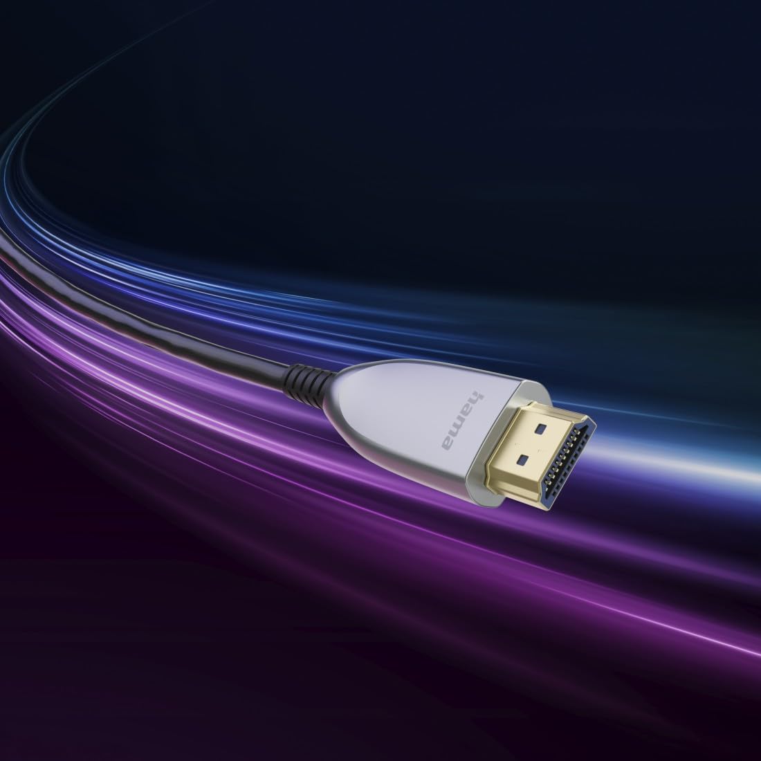 Hama Cavo HDMI™ ad altissima velocità, certificato, spina - spina, 8K, alluminio, 20 m