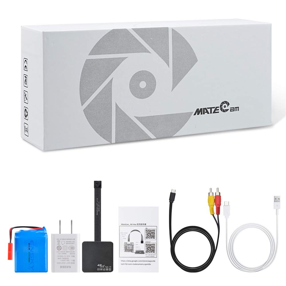 4K WiFi Hidden CameraBattery spy Cameraspy Camera ModuleDIY Hidden