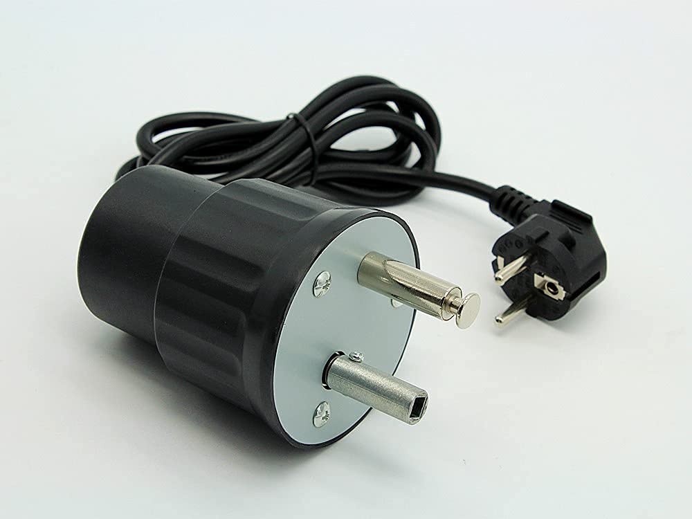 Teror Moteur de barbecue, FD801A ABS - Rotateur de barbecue - Accessoire pour appareils de barbecue en plein air - Prise européenne 250 V (noir)