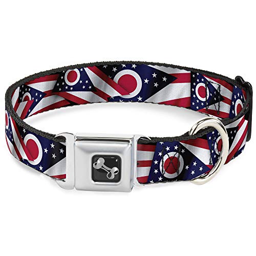 Collier de chien os Ohio Buckle Down pour petit chien de 9 à 38 cm - 2