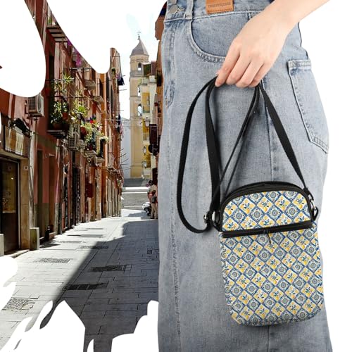 Italian Lemons Crossbody Bag Italian Islands Gift Limoncello per Favore Canvas Bag4