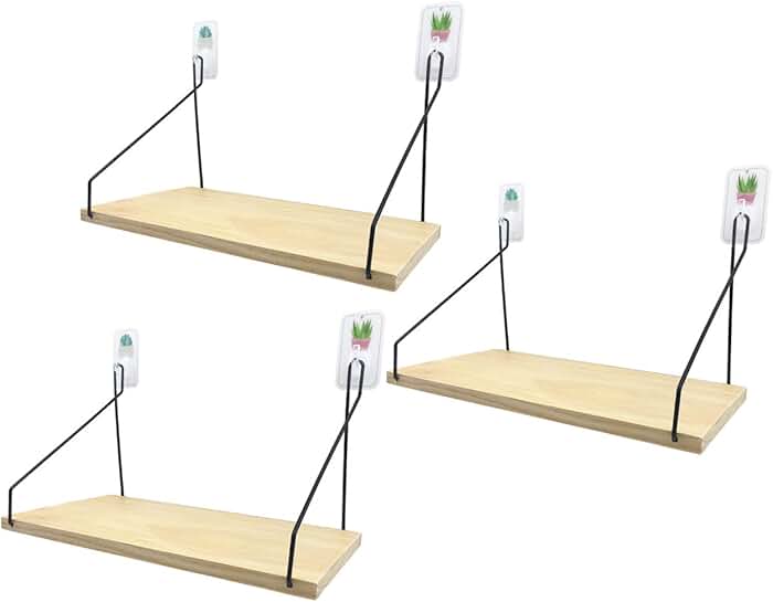 no wall damage shelf