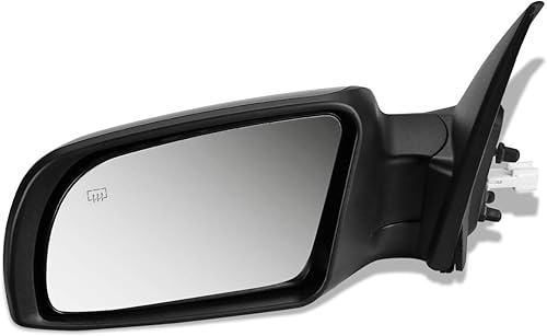 DNA MOTORING OEM-MR-NI1320164 Estilo de fábrica alimentado+calentado+señal de giro izquierda espejo de la puerta de vista lateral compatible con