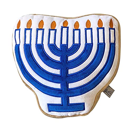 Midlee Menorah Sugar Cookie Dog Toy (Large)