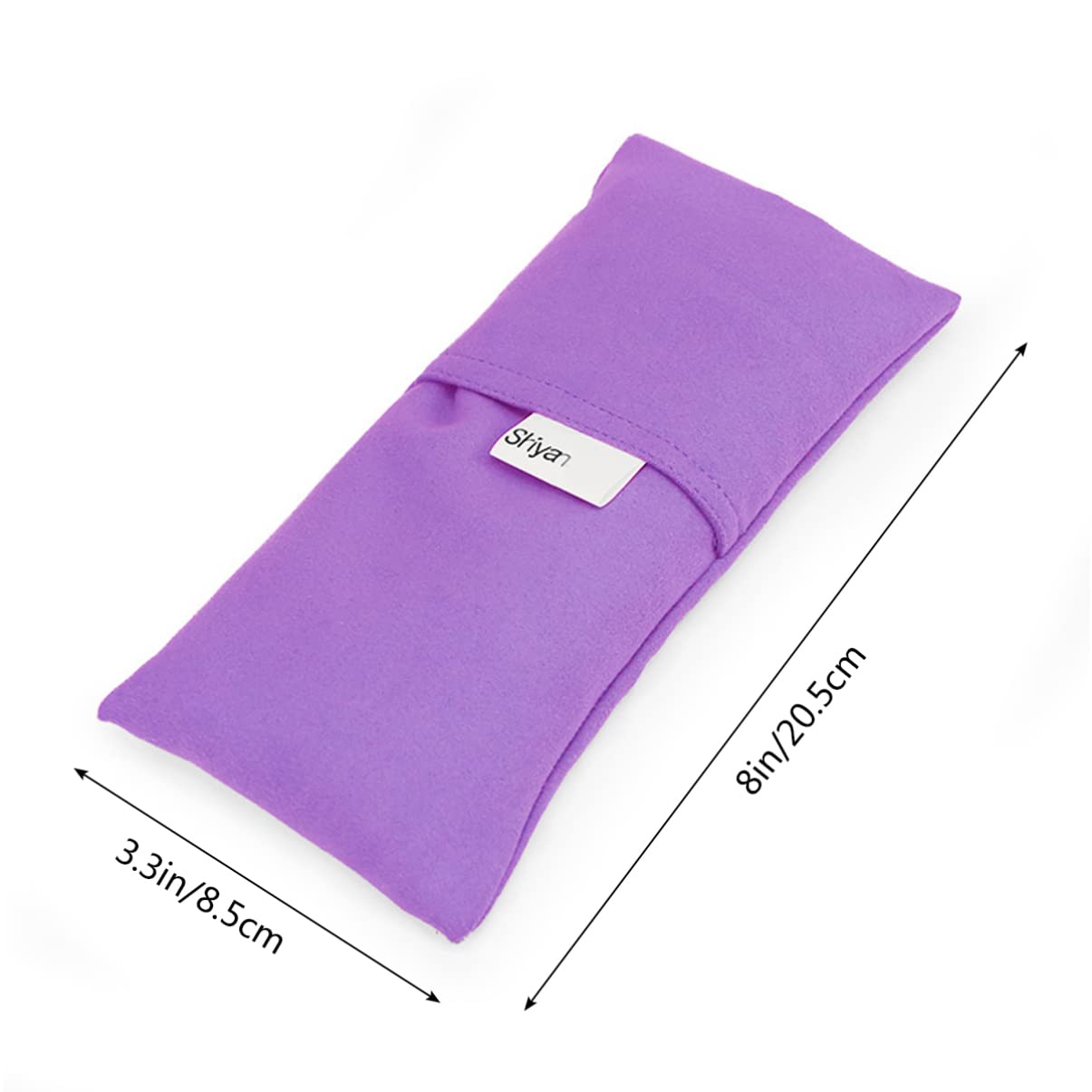 IWOWHERO Soft Fabric Yoga Eyepillow Lavender Blend Comfortable for Travel-friendly