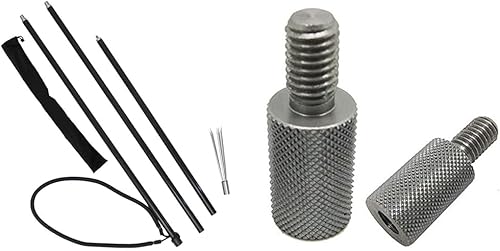 Miniatura 9 de Scuba Choice Lanza de mano de viaje de aluminio con bolsa de transporte (3 piezas), 6.5'