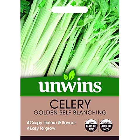 Unwins Celery Golden Self Blanching Seeds Cover