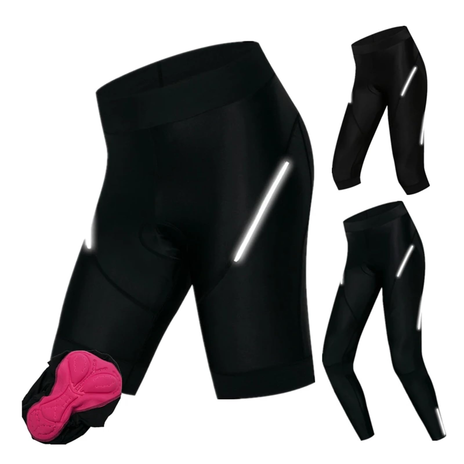Culotte Ciclismo Mujer Antideslizante Pantalones Cortos de Ciclismo for Mujer, Pantalones Ajustados 4D for Bicicleta montaña, for Descenso
