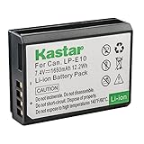 Kastar Battery Replacement for LP-E10 LC-E10 and EOS 1100D EOS 1200D EOS 1300D EOS Kiss X50 EOS Kiss X70 EOS Rebel T3 EOS Rebel T5 EOS Rebel T6 Cameras