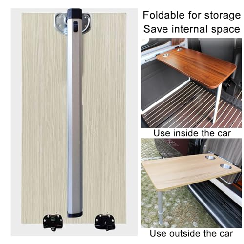Table murale pliante pour camping-car pour optimiser l'espace intérieur - 7